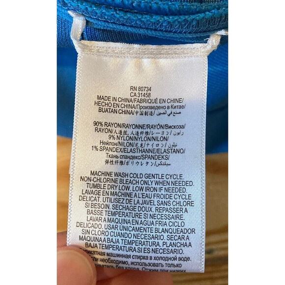 Bcbg Maxazria Tiered Bandage Pencil Skirt Size Medium Women’s Blue - Picture 4 of 6